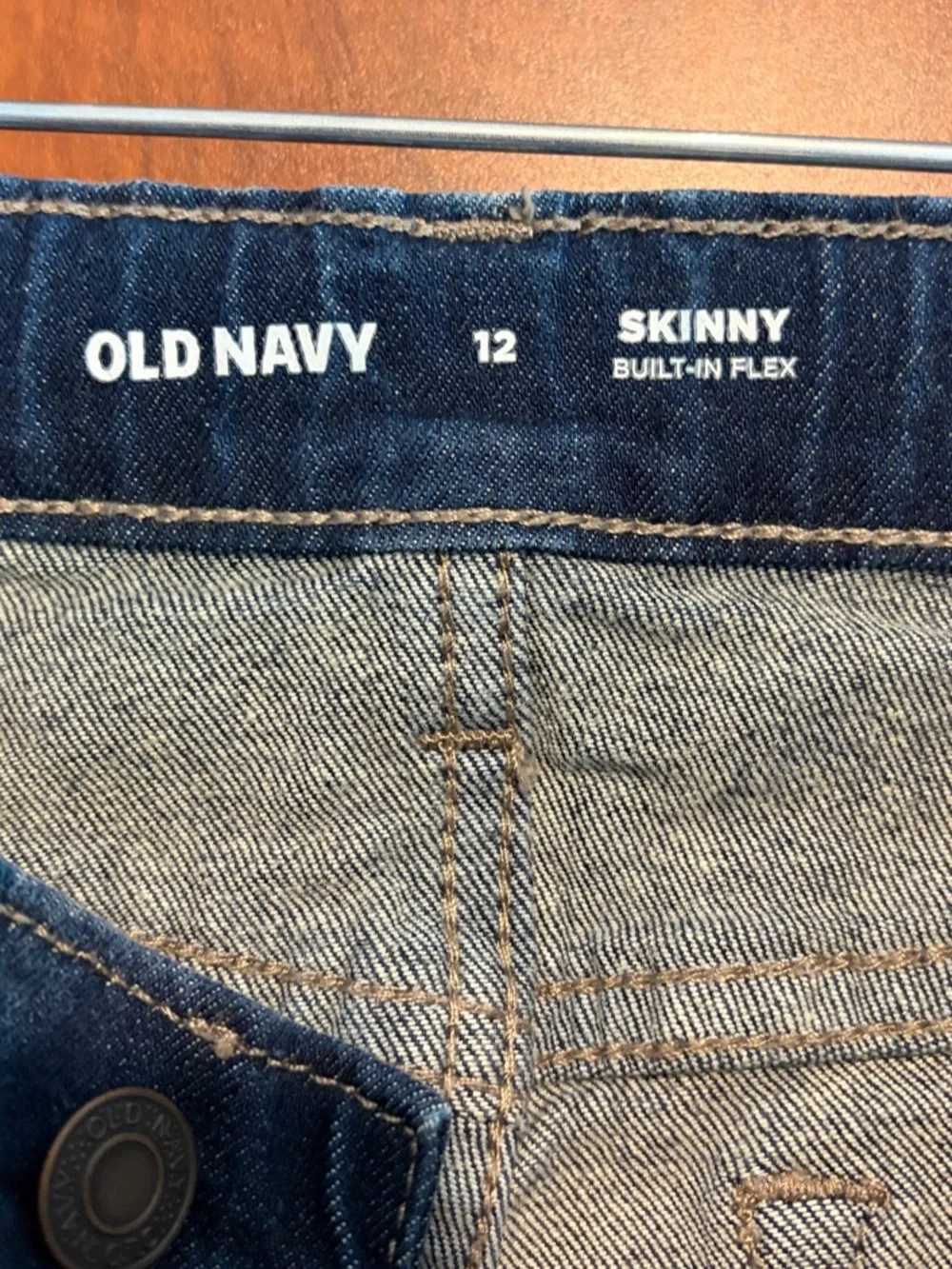 Old Navy Kids Blue Slim Straight Jeans